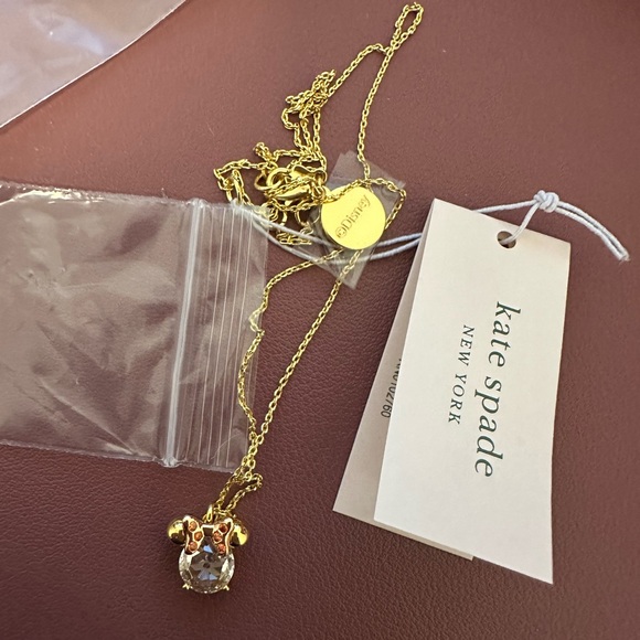 Kate Spade Minnie mouse necklace - NWT - Picture 1 of 4